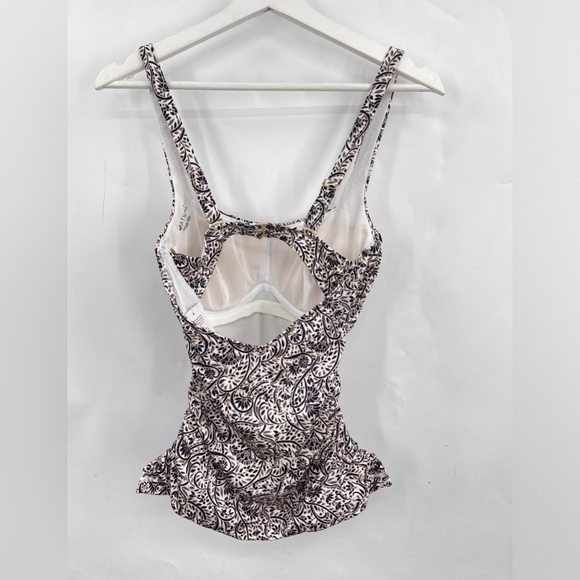 NWT ATHLETA Aqualuxe Batik Bra-Sized Tankini Size 32D/DD - Picture 6 of 7